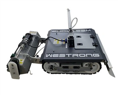 BQ-500 vandens vamzdžių saulės kolektorių valymo robotas